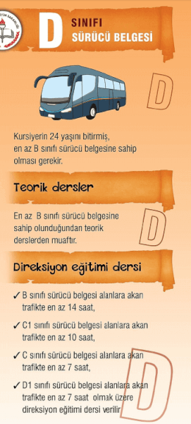 d sınıfı ehliyet