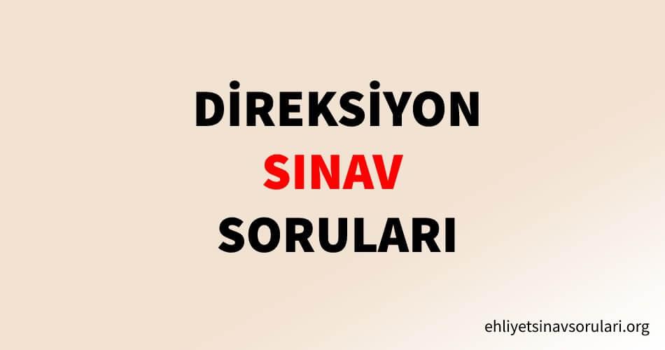 Direksiyon Sınavı: Sınavı Geçme Rehberi