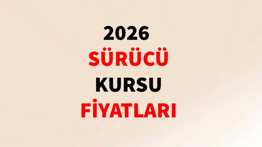 Sürücü Kursu Fiyatları
